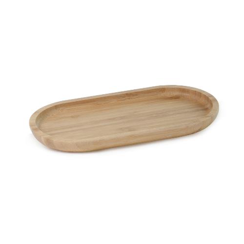 BANDEJA ECOKITCHEN OVAL 24X11CM MESA POSTA BAMBU/ MIMO BM19132 MESA POSTA