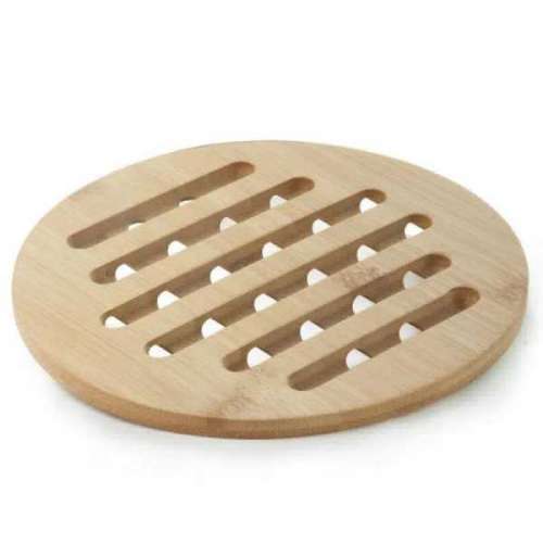 DESCANSO PANELA REDONDO ECOKITCHEN 15CM MESA POSTA BAMBU/ MIMO BM19176 MESA POSTA